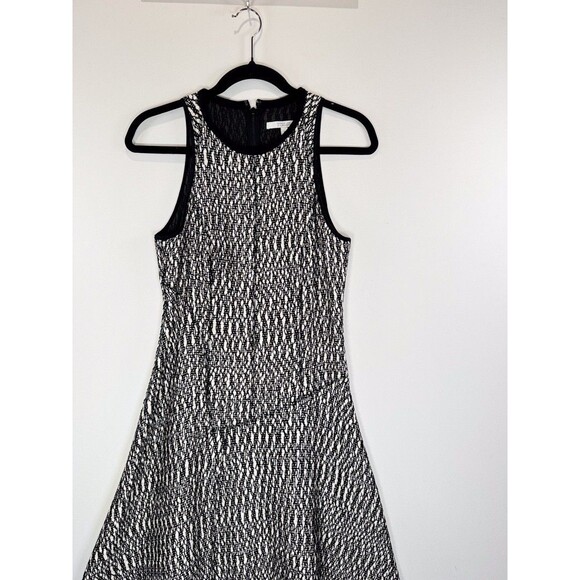 10 Crosby Derek Lam Womens Dress Gray Asymmetric Boucle Silk Mini A Line Size 6 - Picture 5 of 12